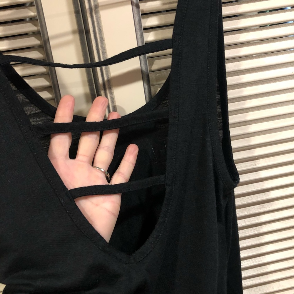 Black cover up or night dress - Picture 3 of 6